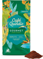 Cafe Quindio Medium Roast 100% Colombian Excelso Ground Arabica Coffee (12 Ounce (Pack of 1), Gourmet Home Classic)