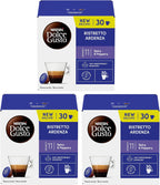NESCAFÉ DOLCE GUSTO Espresso Ristretto Ardenza Coffee Pods x30 (Pack of 3, Total 90 Pods)