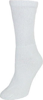 CTM Women's Diabetic Crew Socks (3 Pair Pack)