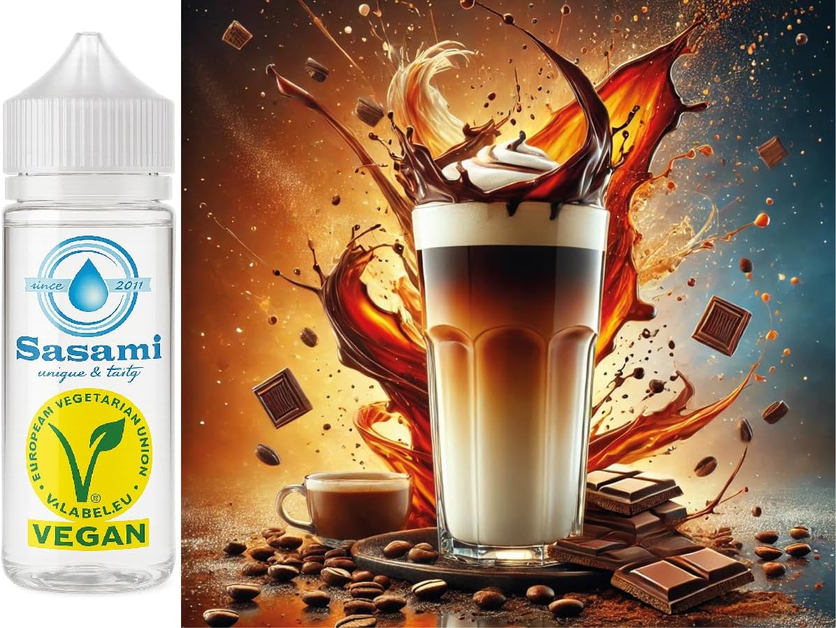 Latte Macchiato - Chocolate Aroma Concentrate - Vegan - Sasami - 10ml