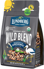 Lundberg Regenerative Organic Certified Wild Blend Rice – Brown, Red & Black Varieties, 32 Oz