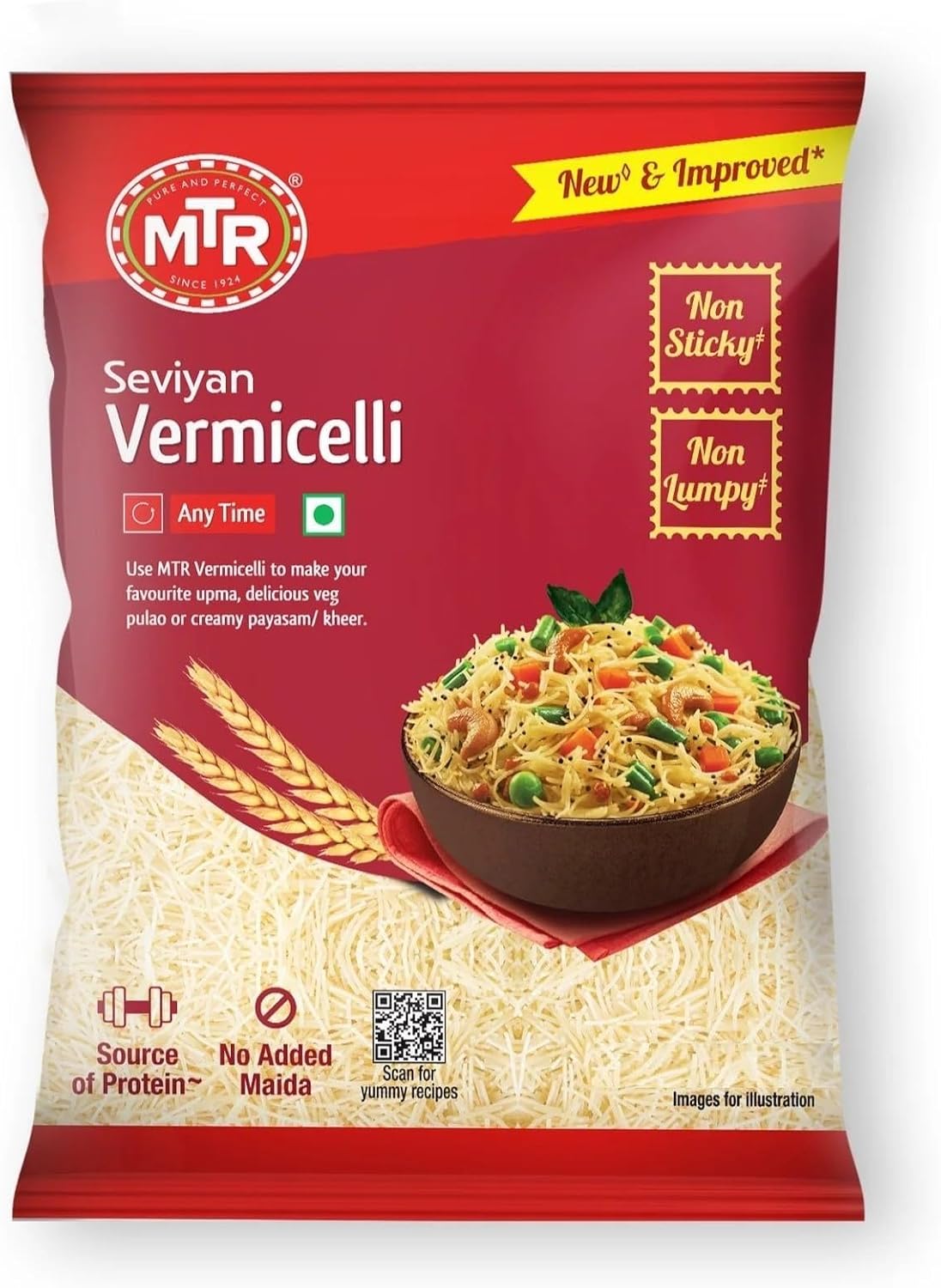 MTR Vermicelli Seviyan 400 g (Pack of 3)