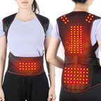 Self-Heating Back Brace 118 Magnets Therapy Decompression Belt Lumbar Support Belt for Men Woman Waist Brace Vest Spine Shoulder Neck Posture Correction Pain Relief (Size : M/Medium)