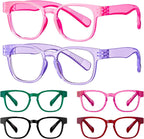 Eyekepper Women's Reading Glasses Metalless Screwless Spring Hinges 6 Pack Ladies Readers Cheaters - Mix +0.75