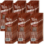 Primal Spirit Vegan Jerky – “Classic Flavor” – Teriyaki, 10 g. Plant Based Protein, Certified Non-GMO, No Preservatives, Sports Friendly Packaging (24 Pack, 1 oz)