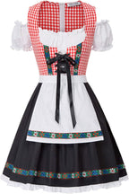 Kate Kasin Women's German Dirndl Dress Costumes for Traditional Bavarian Oktoberfest Carnival Halloween
