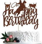 Cowboy Cake Topper, Wild West Cowboy Western Party Cake Toppers, Cowboy themed Birthday Decorations