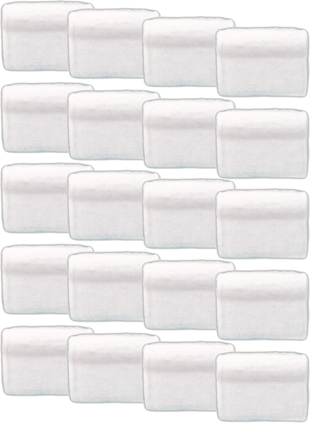 Baseboard Buddy 20-Pack Replacement Pads | Reusable Cleaning Pads for Wet & Dry Use | Trap Dust, Dirt & Pet Hair | Mop Pad Refills for Baseboards, Trim, Molding & More