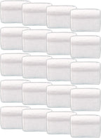 Baseboard Buddy 20-Pack Replacement Pads | Reusable Cleaning Pads for Wet & Dry Use | Trap Dust, Dirt & Pet Hair | Mop Pad Refills for Baseboards, Trim, Molding & More