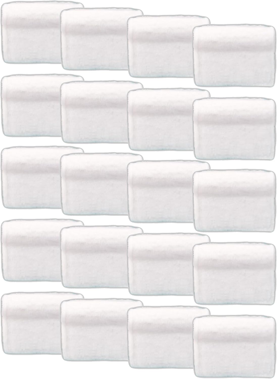 Baseboard Buddy 20-Pack Replacement Pads | Reusable Cleaning Pads for Wet & Dry Use | Trap Dust, Dirt & Pet Hair | Mop Pad Refills for Baseboards, Trim, Molding & More