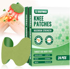 Knee Patches, Knee Pain Relief Patch, Knee Joint Relief Patches, Herbal Knee Patches for Relief Heat Patches Wormwood Patch for Knee, Back, Neck, and Shoulder, Athletes, Seniors (48 Pcs)