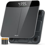Ovutek Bathroom Scales Digital Weight, Topnotch Quality 450lb Weight Scale, Most Accurate to 0.05lb, Automatic Weighing Scale for Body Weight, Baby, Pet, Larger LED, Sturdy and Durable Base Machine