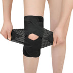 SUJAYU Knee Braces for Women Men Knee Braces for Knee Pain, Light Patella Brace with Side Stabilizers for Meniscus Tear, Adjustable Compression Sleeve Patellar Tendon Support Strap (Black, Large)