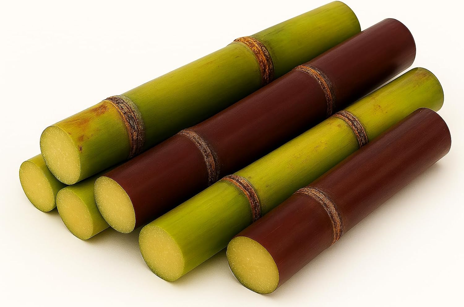 Fresh Sugarcane Sticks, Pure Cane Sugar, Natural Sweetness, 5 LBS (80 OZ)