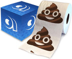 Printed TP Face Emotion Printed Toilet Paper Gift – Funny Toilet Paper Roll For Prank, Surprise, Bathroom Decor, Novelty Gift For Men, Women, Friends, Family, Birthday Party – 500 Sheets