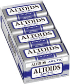 ALTOIDS Arctic Peppermint Breath Mints Hard Candy Bulk, 1.2 oz Tin (Pack of 8)