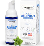 Swissker by Swissklip ShineFoam Professional Teeth Whitening Gel Foam - Toothpaste for Sensitive Teeth - Instant Whitening Kit - Mint 1.69oz - Made in USA - 1.69 oz - Pack 1