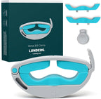 LUNDERG Versa Clamp 2.0 (2026 Upgrade) - Lightweight, Comfortable Male Incontinence Clamp with Adjustable Pressure Knob, 2 Removable Pads and a Dorsal Gap to Reduce Pressure and Support Circulation