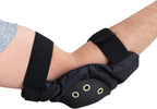Allegro-7104 Elbow Pads, Hard, Nylon, Foam, Univ, PR, One size,Black