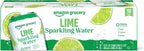 Amazon Grocery, Sparkling Water, Lime, 12 Fl Oz, 12 Cans