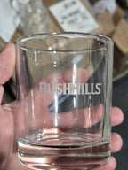 Bushmills Signature Etched Rocks Glass - Set of 2