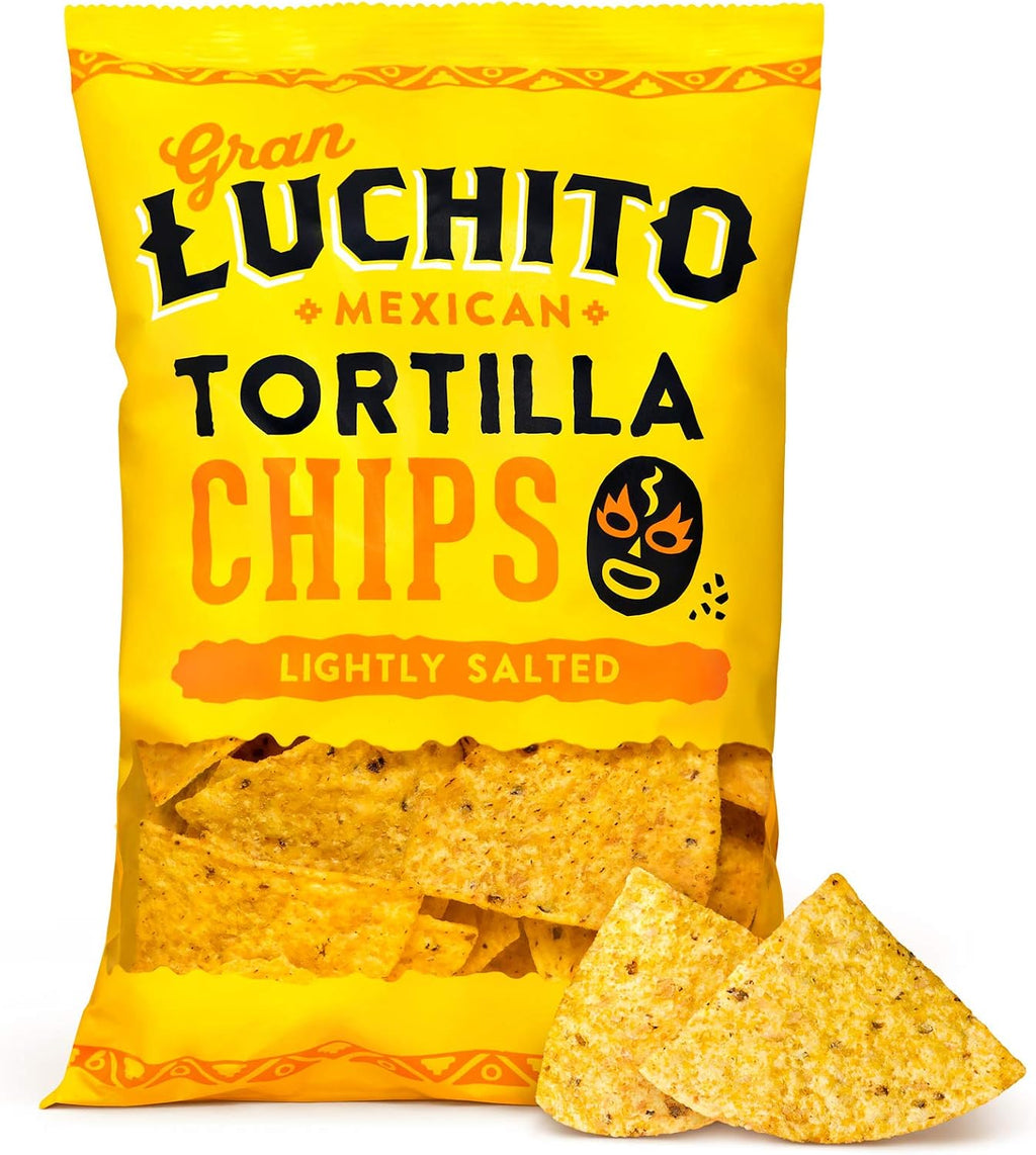 GRAN LUCHITO Lightly Salted Tortilla Chips, 170 GR
