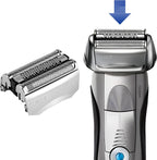70S Series 7 Replacement Head for Braun Series 7 Foil Shaver Replacement Heads Compatible Compatible with Series 7 Shavers 70s 720,750CC, 760CC,790CC,9565, etc.