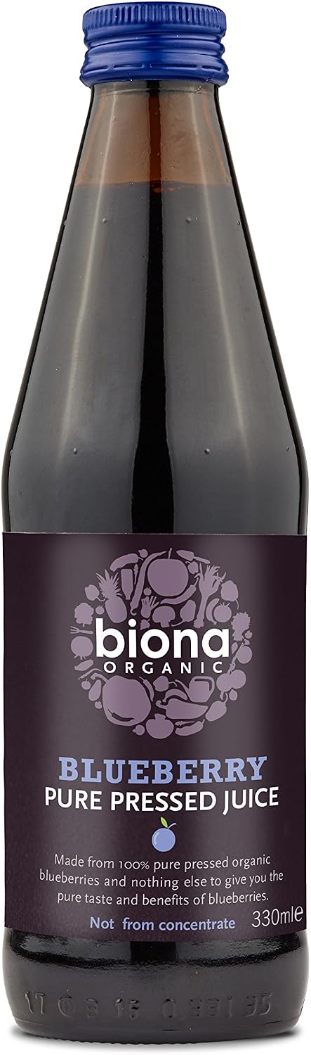 Biona Organic - Super Juice - Pure Blueberry - 330ml
