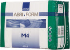 Abena Abri-Form Comfort Plastic-Backed Briefs, Level 4, (Medium To Large Sizes) Medium, 42 Count