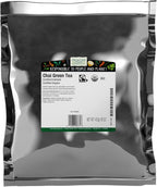 Frontier Co-op Organic Chai Green Tea, 1-Pound Bulk, Robust Combination of Green Tea & Spices, Great as Hot Tea, Fairtrade