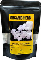 Generic Organic Herb Dhaga Mishri, Rock Sugar Crystals, Sugar Crystals, Dana, Thread Crystals, Kuja , Krishna Bhog Parsad, Gopal Bhog (130, Grams)