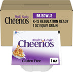 Multigrain Cheerios Cereal Single Serve Bowl, 1 Oz (Pack of 96)