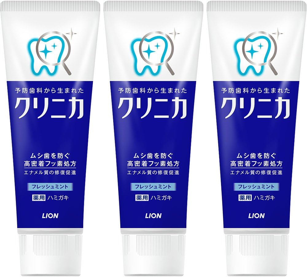 Japan Health and Personal Care - Clinica Lion fresh mint Vertical 130g 3-pack [quasi-drugs]AF27