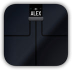 Garmin Index S2, Smart Scale with Wireless Connectivity, Measure Body Fat, Muscle, Bone Mass, Body Water% and More, Black