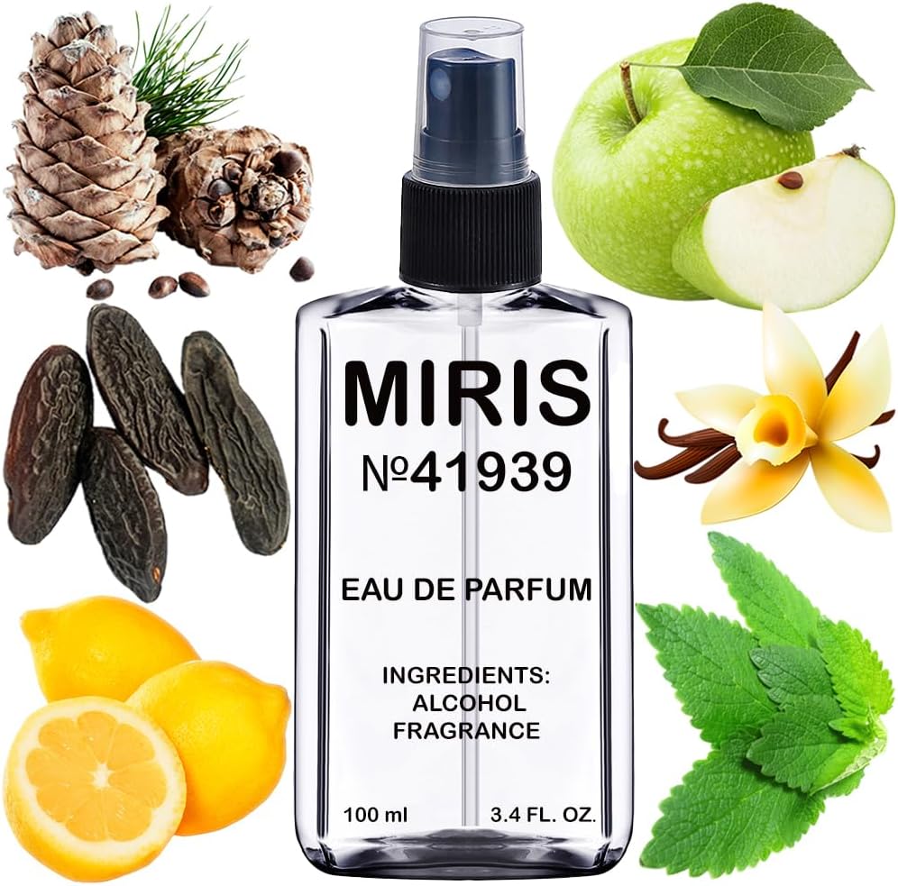 MIRIS No. 41939, Inspired by Eros, Long-Lasting Eau de Parfum for Men, Spray 3.4 Fl Oz / 100 ml
