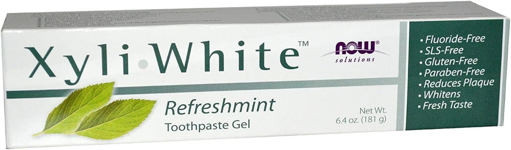 Now Foods: Xyliwhite Refreshmint Toothpaste Gel, 6.4 oz 2 Pack