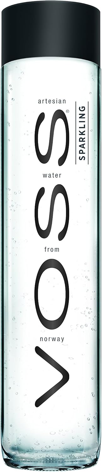 VOSS Artesian Sparkling Water, 12.68 Fl Oz (Pack of 12)