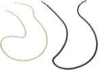 Eyeglass Chain for Men Women, Sunglasses Chain, Reading Glasses Chain, 2 Pcs