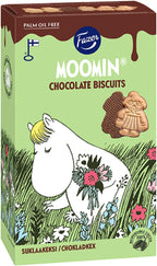 Fazer Moomin Chocolate Biscuits 1 Box of 175g