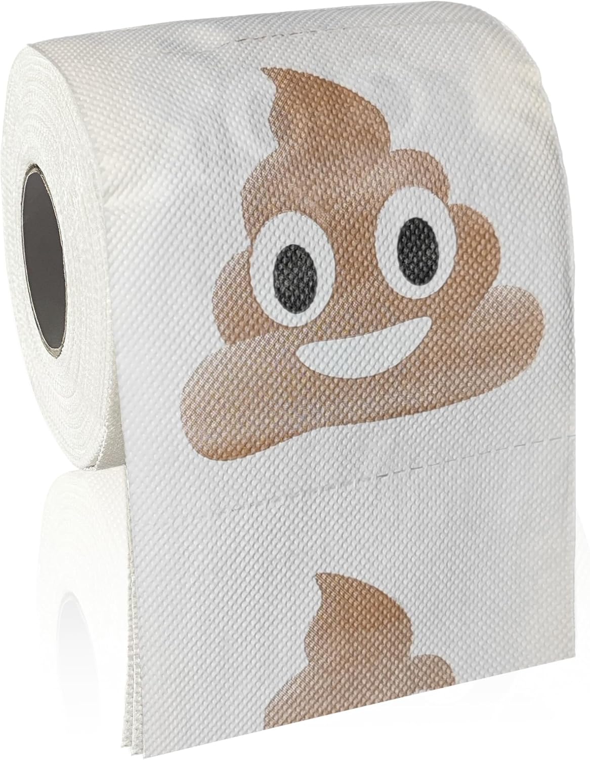 Poop Happy Birthday Decorations Gifts for Women Men Her Him, 3 Ply 150 Sheets Novelty Prank Toilet Paper Roll Tissue Papers, Custom Bathroom Decor Party Supplies Favor for Guest Friends Present