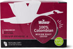 Wawa Colombian Medium Roast Single Cup Coffee Pods, 12 Pods, 1 Box, Medium Bodied Blend, Chocolate & Fruit Notes, Single Serve, 100% More Responsibly Sourced from Rainforest Alliance Certified Farms