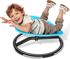 FERUERW Spinning Chair for Autistic Kids, Sensory Swivel Chair, 220LBS Weight Capacity, Sensory Toy for Children with ADHD/Autism, Training Body Coordination, 3+ Years (Blue)