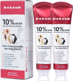 2PCS 10% Nano-Hydroxyapatite Bee Wasp Venom Toothpaste for Remineralizing Enamel & Sensitive Relief, Fights Plaque- 12OMIN Fresh Breath
