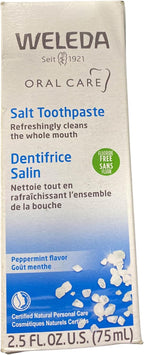 Weleda, Salt Toothpaste, 2.5 fl oz (75 ml) - 2pc