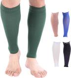 Doc Miller Calf Compression Sleeve – Footless Socks for Women & Men, 30-40mmHg Medical Design, Compression Shin Sleeves, Leg Cramp Relief, Varicose Veins, Knee High Stockings, 1 Pair