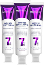 MSDRWIKEY Popping 7Pro Deep Whitening Toothpaste with 7 Probiotics - Advanced Formula for Stain Removal and Gum Health - Fluoride-Free, Enamel-Safe, Fresh Mint Flavor, 4.23 oz (3)