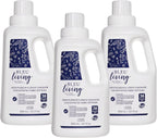 Bleu Lavande - 3-Pack Natural Fabric Softener – Concentrated Lavender Liquid Softener - Biodegradable, Eco-friendly, Hypoallergenic - Chloride & Phosphate-free - Aromatherapy - (38 loads-950 ml) x3