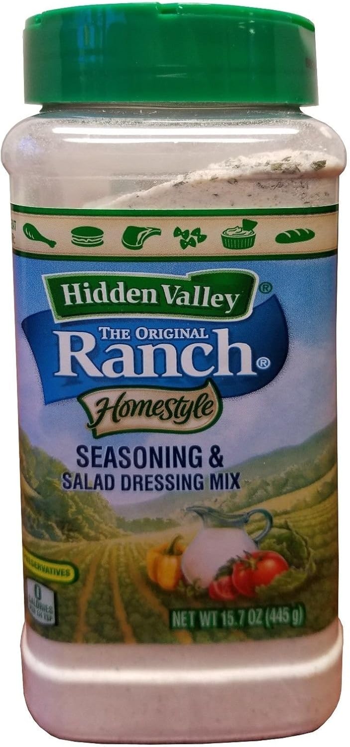 Hidden Valley Ranch Homestyle Seasoning & Salad Dressing Mix Powder 15.7 oz