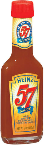 Heinz 57 Steak Sauce 5 oz (Pack of 2) (Adds zest to Steak, Chicken & Pork!)