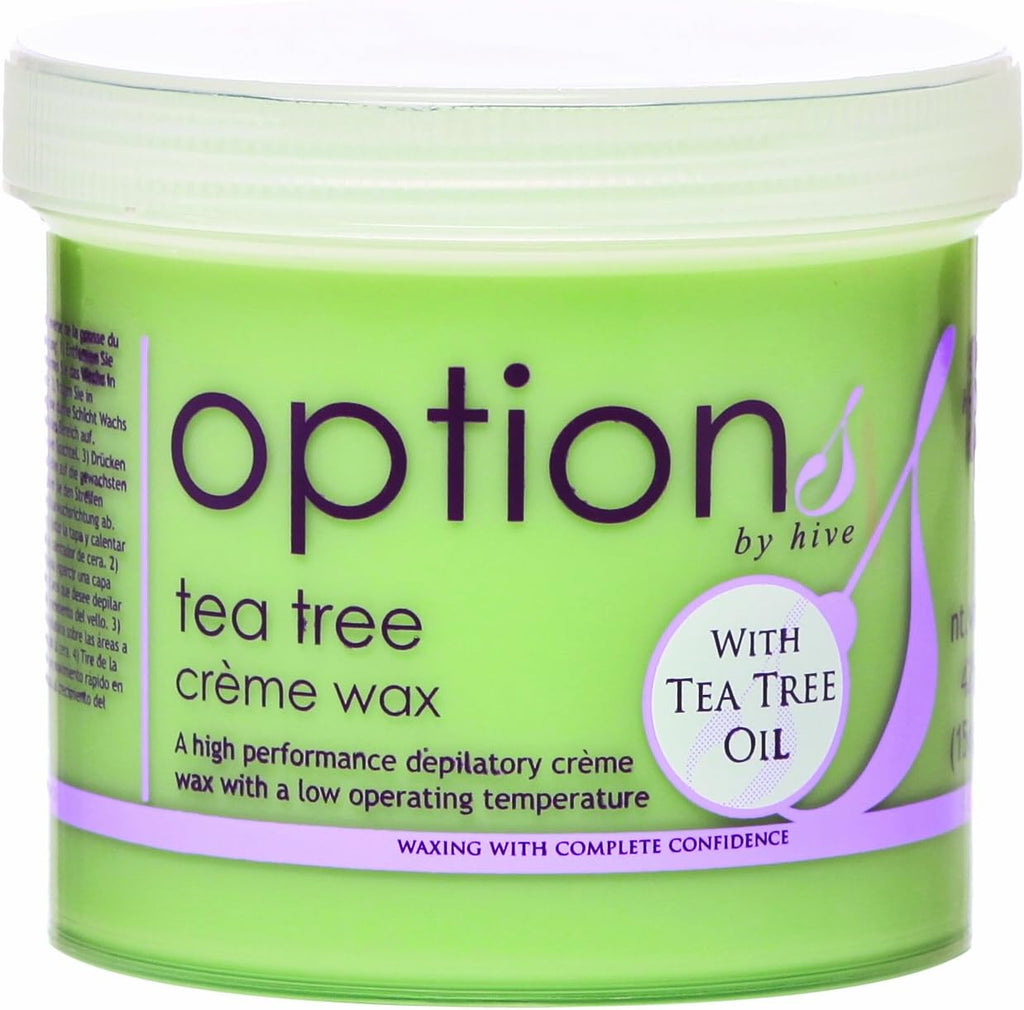 Hive Options Tea Tree Cream Wax with Natural Antiseptic Qualities 425g